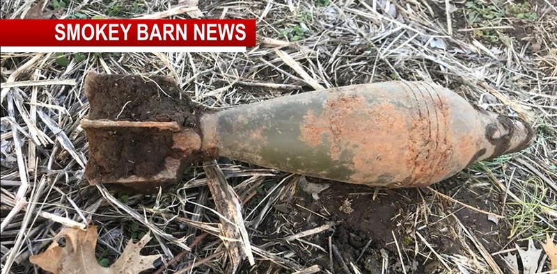 WWII Mortar Round Found With Metal Detector 40 Miles East Of Robertson County