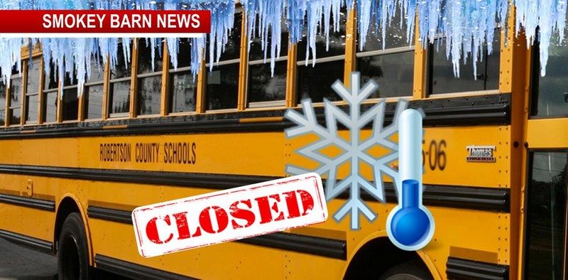 RC. Schools Closed Wed. Feb. 1st - Weather Update