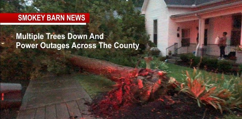 Storm Damage Across Robertson County Friday Evening
