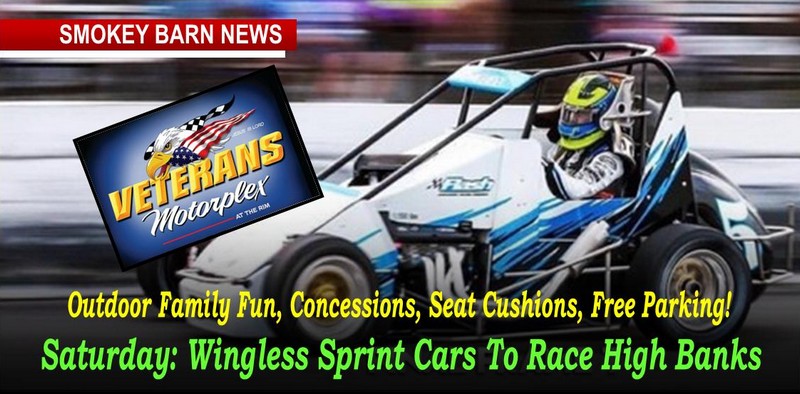 Tonight: Wingless Sprint Cars To Race High Banks At The Rim